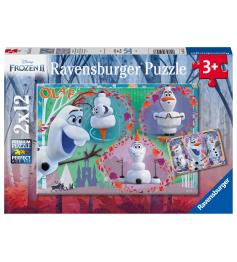 Ravensburger Frozen Olaf Puzzle 2 x 12 pièces