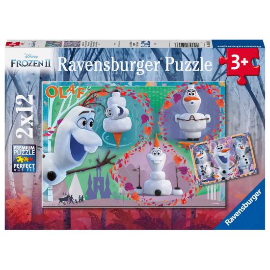 Ravensburger Frozen Olaf Puzzle 2 x 12 pièces