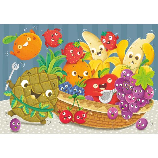 Ravensburger Puzzle Happy Fruits et Légumes 2x24 pièces