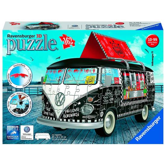 Puzzle Ravensburger Volkswagen Food Truck 3D 162 P.