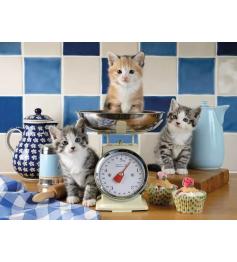 Puzzle Ravensburger Des Chatons Dans La Cuisine 1500 pièces