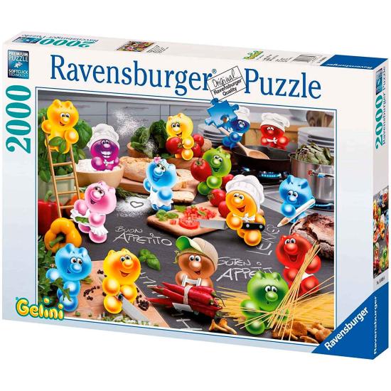 Puzzle Ravensburger Gelini Cuisine, Cuisine, Passion 2000 Pièces