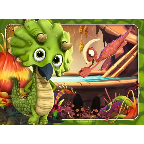 Ravensburger Gigantosaurus Puzzle Progressif 12+16+20+24 Pièces