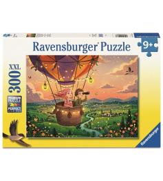 Puzzle Ravensburger montgolfière au coucher du soleil XXL 300 pi