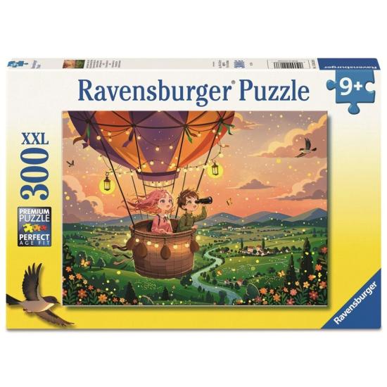 Puzzle Ravensburger montgolfière au coucher du soleil XXL 300 pi