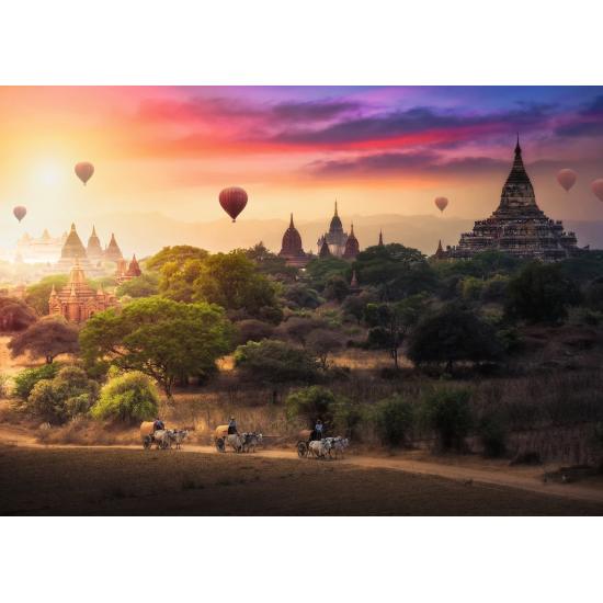 Ravensburger Myanmar Montgolfières Puzzle 1000 pieds