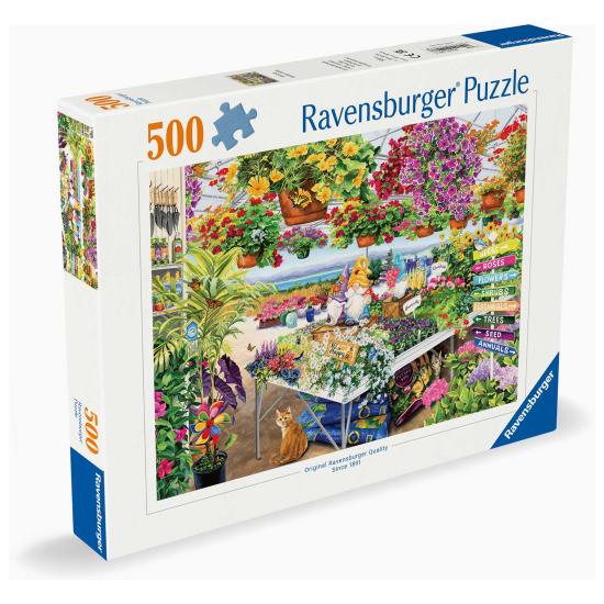 Puzzle Ravensburger Glorieux Centre De Jardinage 500 Pièces