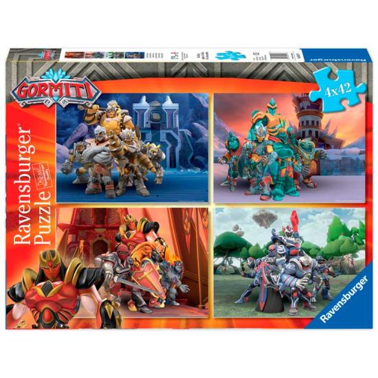 Ravensburger Gormiti Puzzle 4x42 pièces