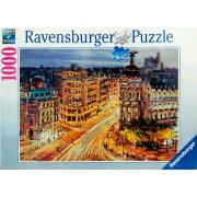 Ravensburger Gran Vía, Madrid Puzzle 1000 pièces