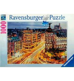 Ravensburger Gran Vía, Madrid Puzzle 1000 pièces