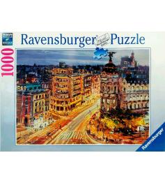 Ravensburger Gran Vía, Madrid Puzzle 1000 pièces