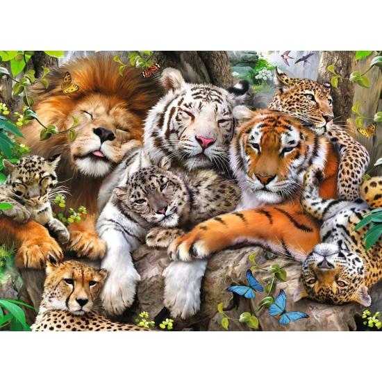 Puzzle Ravensburger Big Cats XXL 200 pièces