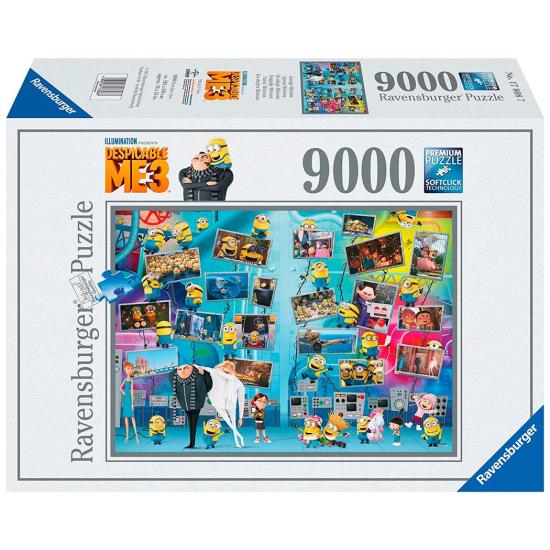 Puzzle Ravensburger Minions joyeux, Méchant préféré 9000 pièces