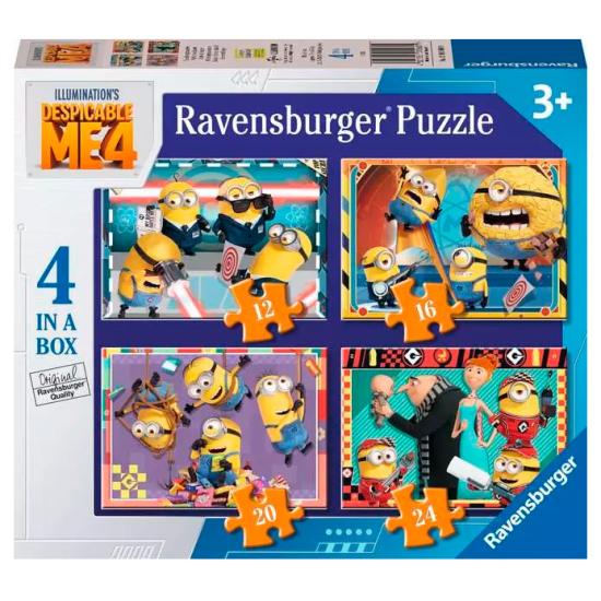 Puzzle Ravensburger Gru progressif 12+16+20+24 pcs
