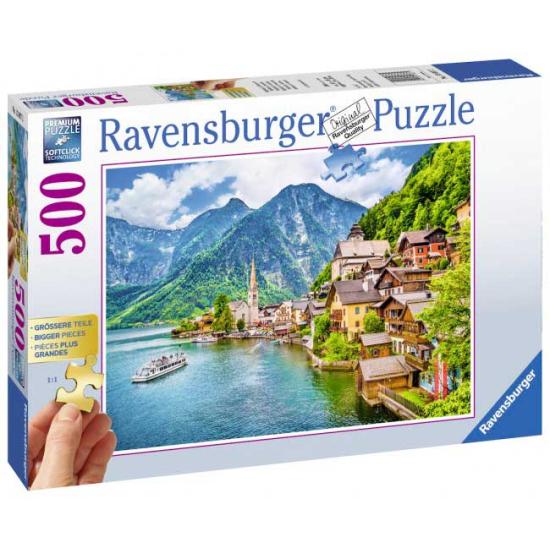 Ravensburger Hallstatt, Autriche Puzzle XXL 500 pièces Ravensburger Hallstatt, Autriche Puzzle XXL 500 pièces