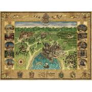 Puzzle Ravensburger Harry Potter Carte de Poudlard 1500 Pzs
