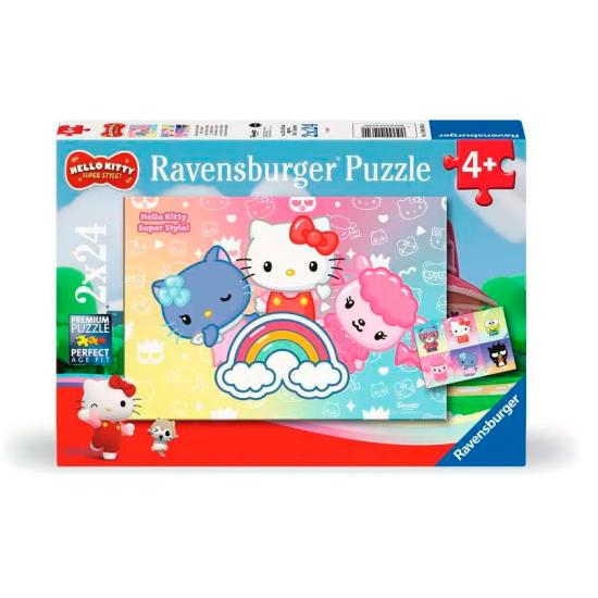Puzzle Ravensburger Hello Kitty 2x24 pièces