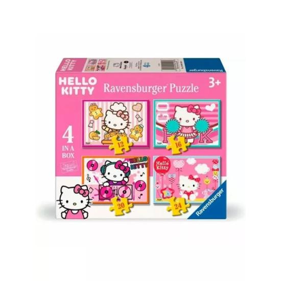 Puzzle Ravensburger Hello Kitty progressif 12+16+20+24 pcs Puzzle Ravensburger Hello Kitty progressif 12+16+20+24 pcs