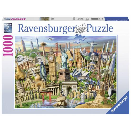 Ravensburger World Landmarks Puzzle 1000 pièces