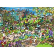 Puzzle Ravensburger Jardin Potager En Bord De Mer 500 Pièces