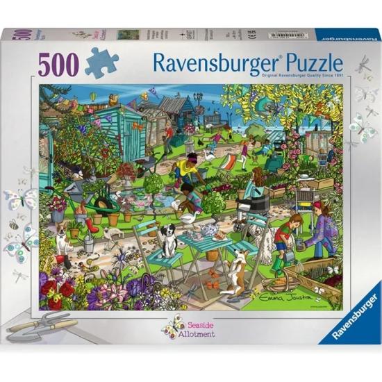 Puzzle Ravensburger Jardin Potager En Bord De Mer 500 Pièces