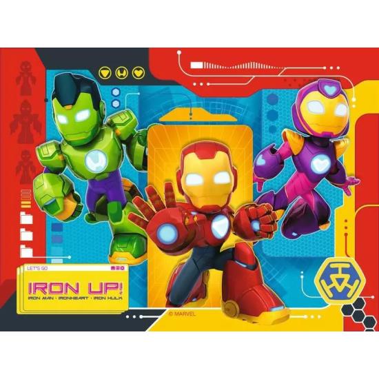 Puzzle Ravensburger Iron Man Awesome Friends 12+16+20+24 pcs