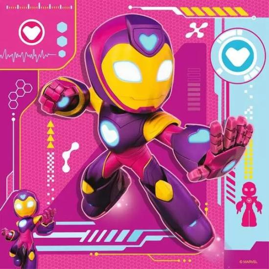 Puzzle Ravensburger Iron Man Awesome Friends 3x49 pièces