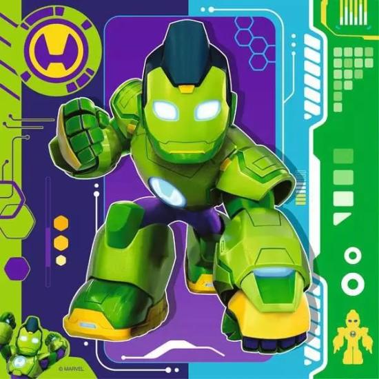 Puzzle Ravensburger Iron Man Awesome Friends 3x49 pièces