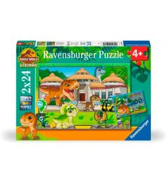 Puzzle Ravensburger Jurassic World Explorers 2x24 pièces
