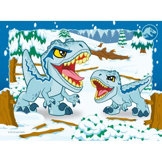 Puzzle Ravensburger Jurassic World progressif 12+16+20+24 pcs Puzzle Ravensburger Jurassic World progressif 12+16+20+24 pcs