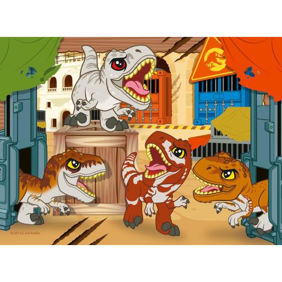 Puzzle Ravensburger Jurassic World progressif 12+16+20+24 pcs Puzzle Ravensburger Jurassic World progressif 12+16+20+24 pcs