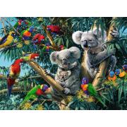 Ravensburger Puzzle Koalas dans l'arbre 500 pièces