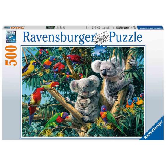 Ravensburger Puzzle Koalas dans l'arbre 500 pièces