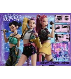 Puzzle Ravensburger KPop Demon Hunters XXL 100 pièces