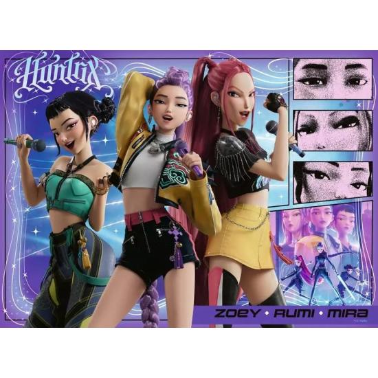 Puzzle Ravensburger KPop Demon Hunters XXL 100 pièces