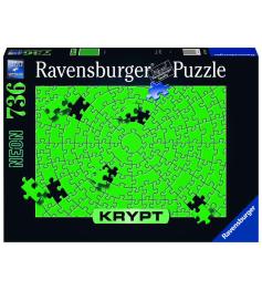 Ravensburger Krypt Neon Green Puzzle 736 pièces