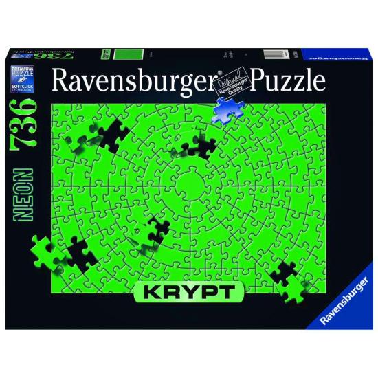 Ravensburger Krypt Neon Green Puzzle 736 pièces