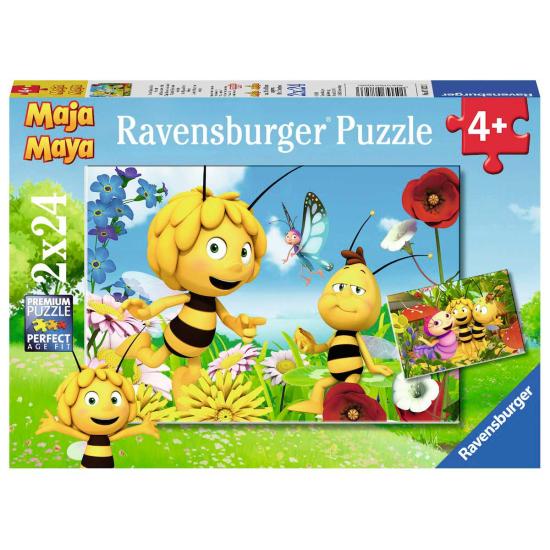 Ravensburger Puzzle Maya l'abeille 2 x 24 pièces