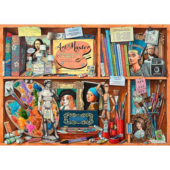 Ravensburger La bibliothèque de l'artiste Puzzle 1000 pièces