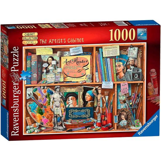 Ravensburger La bibliothèque de l'artiste Puzzle 1000 pièces