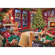 Puzzle Ravensburger Cabane de Noël 1000 pièces