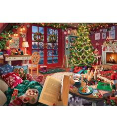Puzzle Ravensburger Cabane de Noël 1000 pièces