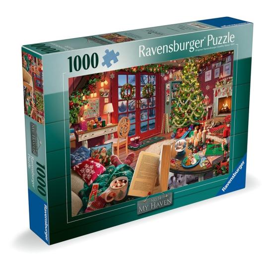 Puzzle Ravensburger Cabane de Noël 1000 pièces
