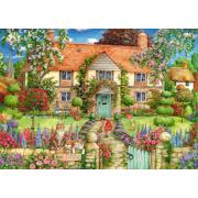 Puzzle Ravensburger La Maison De Campagne De Rose 1000 Pièces