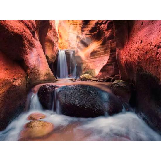 Puzzle Ravensburger La Cascade de Red Canyon 1500 Pcs