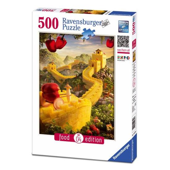 Ravensburger Puzzle La Grande Muraille de Chine, édition aliment