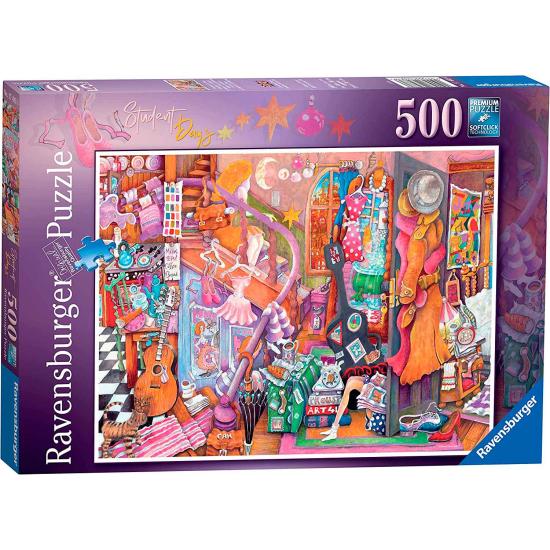 Ravensburger Puzzle La chambre de l'étudiant 500 pièces