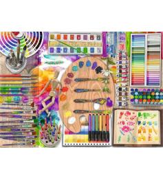 Puzzle Ravensburger La Palette De L'Artiste XXL 500 pièces