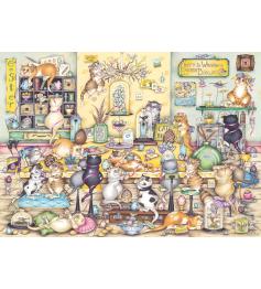 Puzzle Ravensburger Les Chats Fous Pâques 1000 Pièces