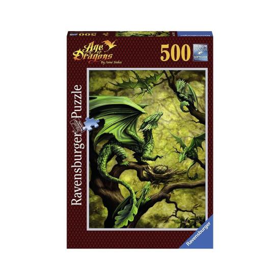 Puzzle Ravensburger La Jungle des Dragons 500 pièces